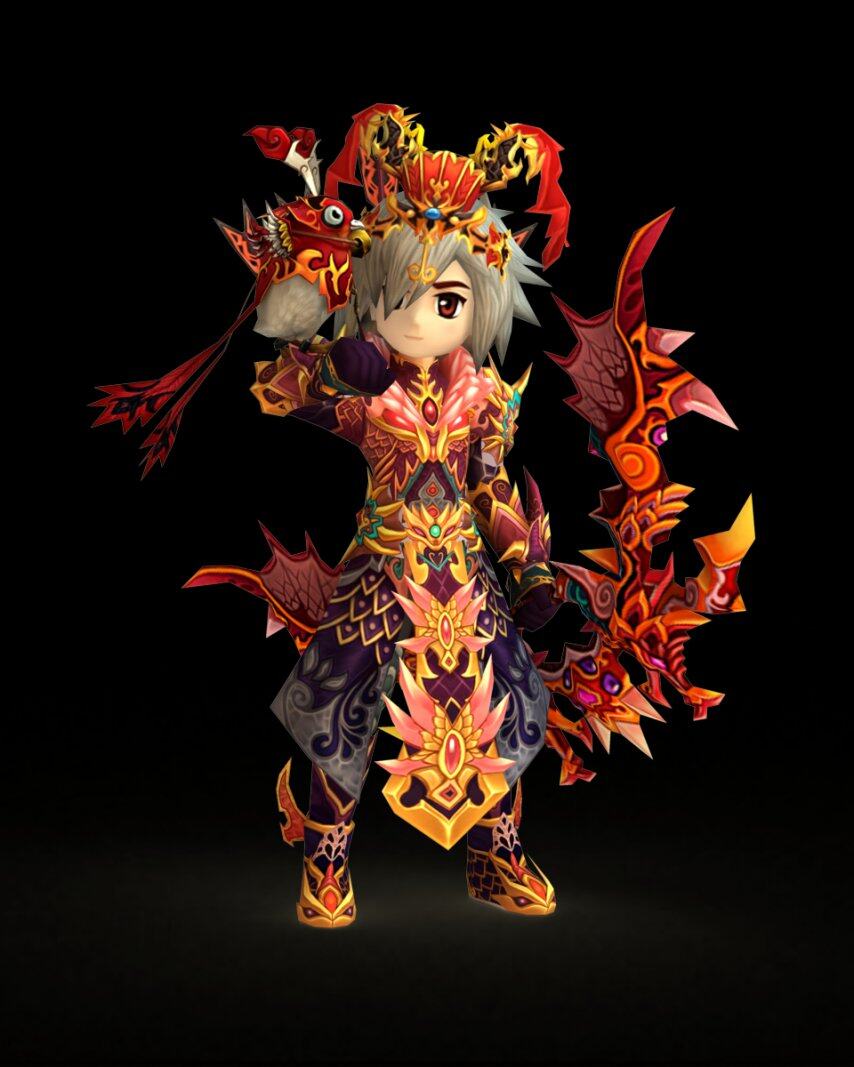 热血江湖：灵兽五转形态首曝！金龙黑熊战力翻倍技巧​